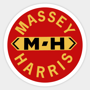 Massey Harris Tractors and Farm Equipment USA Sticker